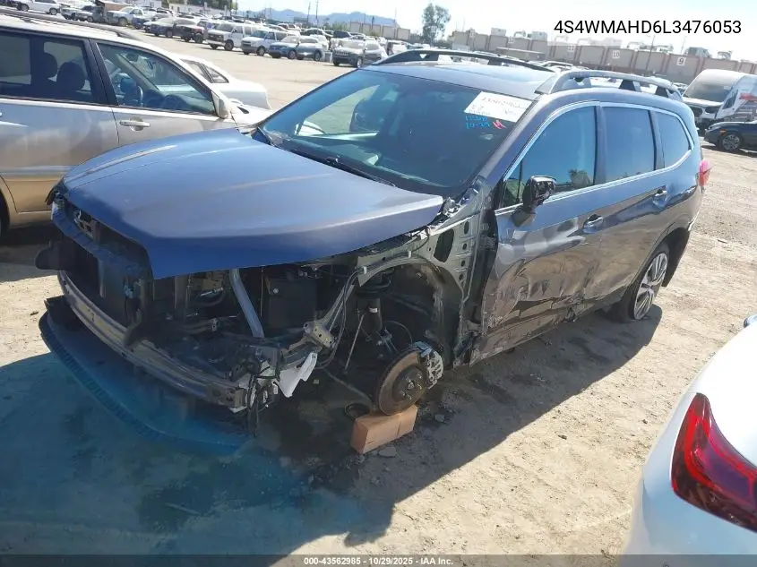 4S4WMAHD6L3476053 2020 Subaru Ascent Premium