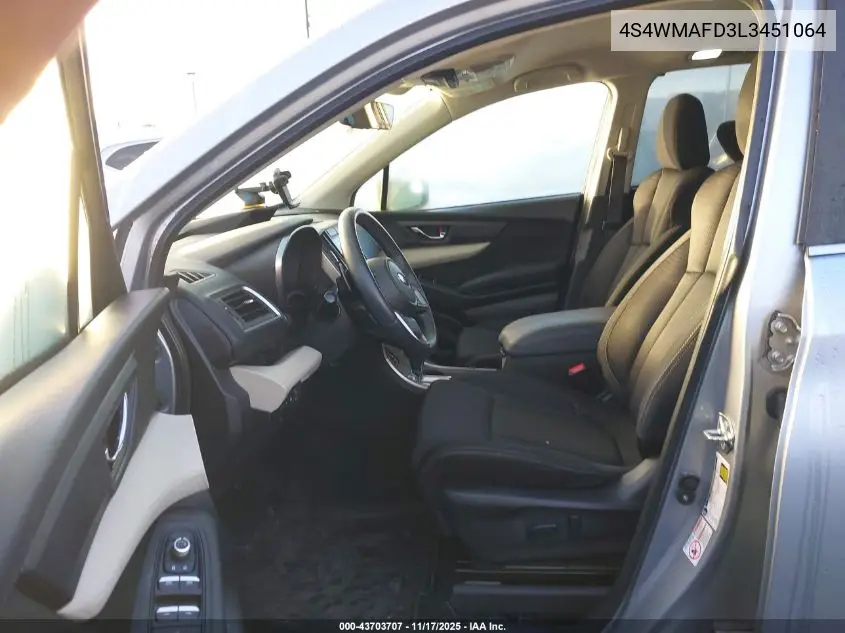 4S4WMAFD3L3451064 2020 Subaru Ascent Premium