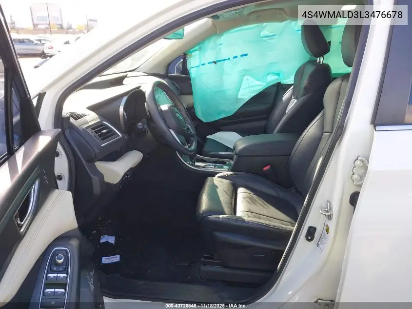 4S4WMALD3L3476678 2020 Subaru Ascent Limited