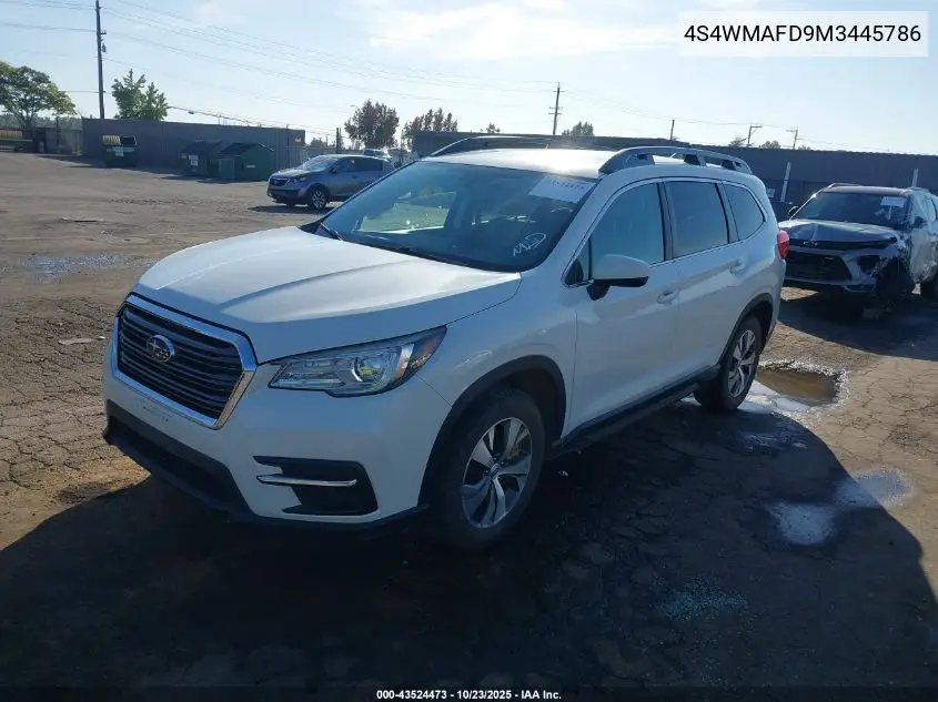 4S4WMAFD9M3445786 2021 Subaru Ascent Premium