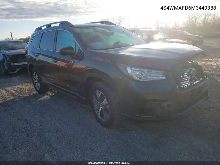4S4WMAFD6M3449388 2021 Subaru Ascent Premium
