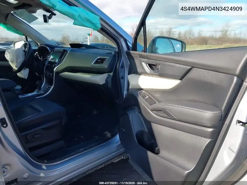 4S4WMAPD4N3424909 2022 Subaru Ascent Limited