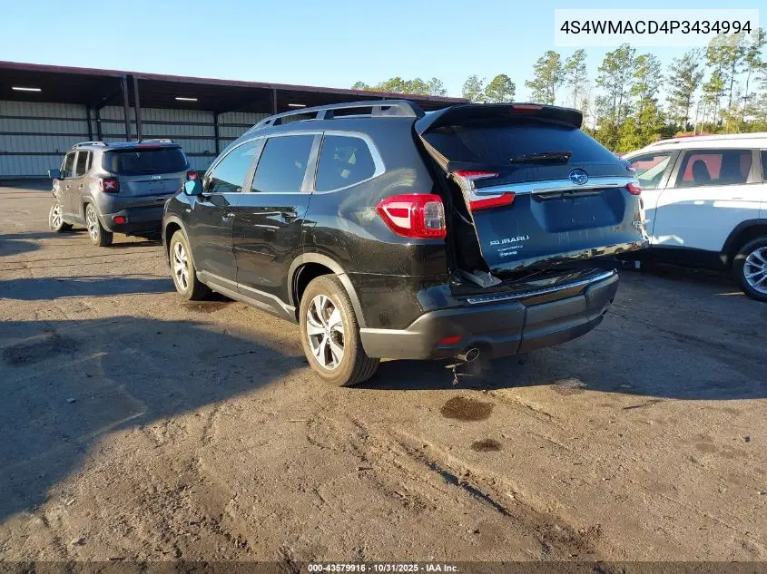 4S4WMACD4P3434994 2023 Subaru Ascent Premium 8-Passenger