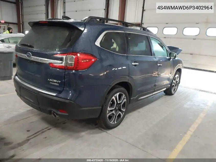 4S4WMAWD6P3402964 2023 Subaru Ascent Touring 7-Passenger