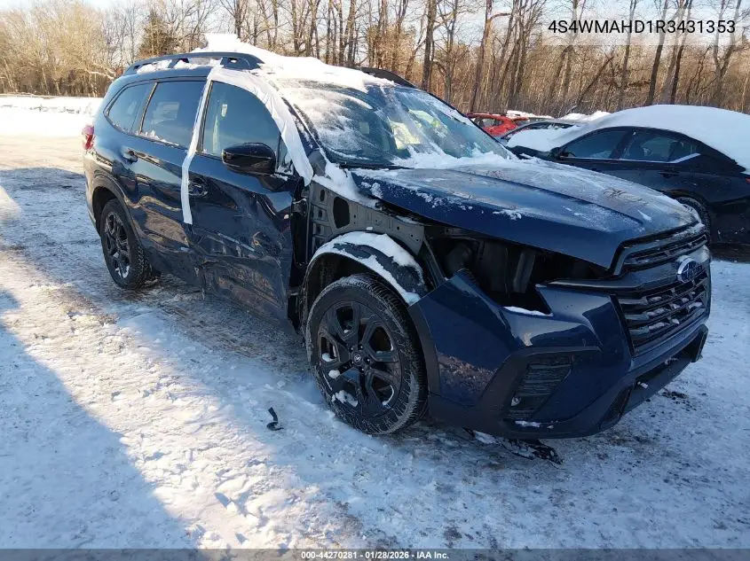 4S4WMAHD1R3431353 2024 Subaru Ascent Onyx Edition 7-Passenger