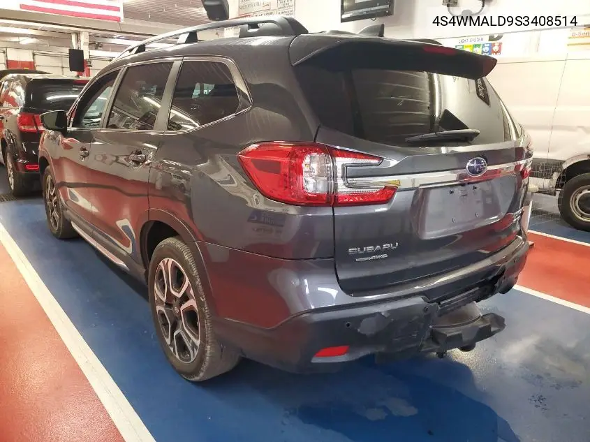 4S4WMALD9S3408514 2025 Subaru Ascent Limited 8-Passenger