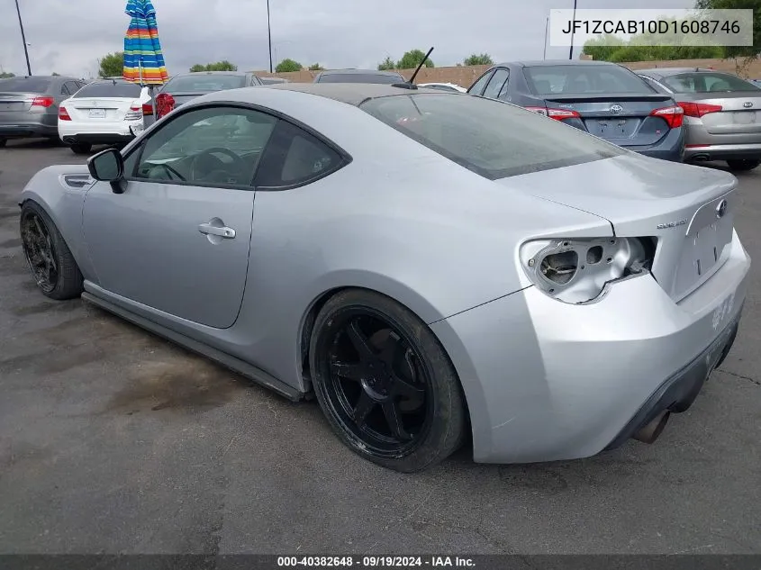 JF1ZCAB10D1608746 2013 Subaru Brz Premium