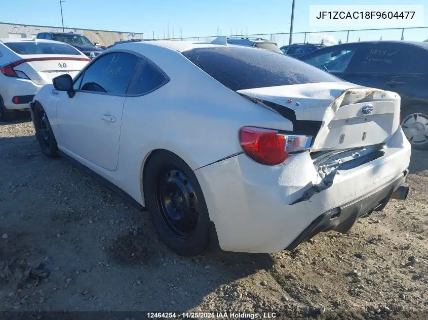 JF1ZCAC18F9604477 2015 Subaru Brz 2.0 Limited/Blue.series