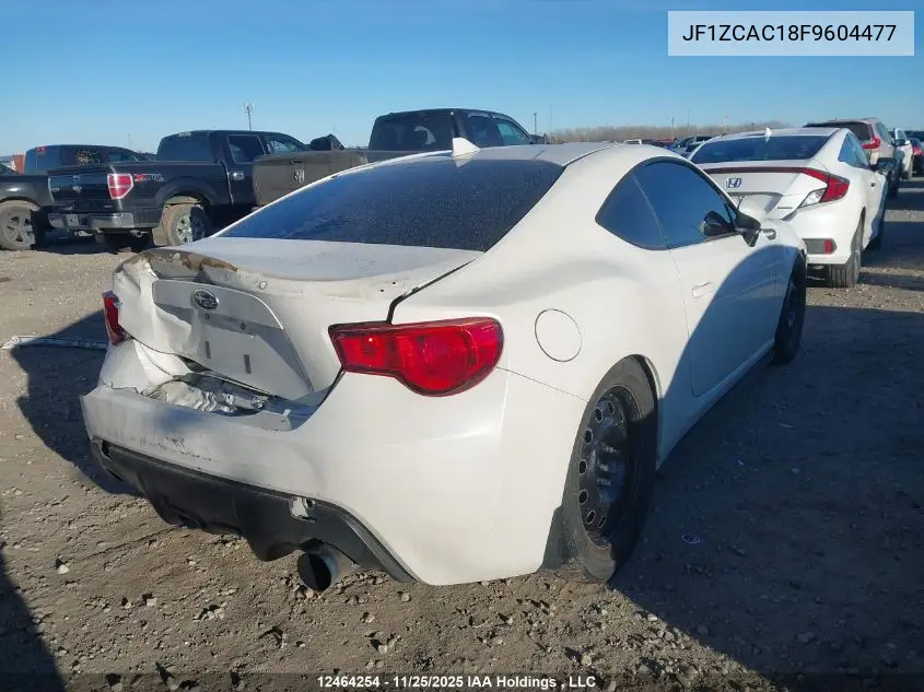 JF1ZCAC18F9604477 2015 Subaru Brz 2.0 Limited/Blue.series