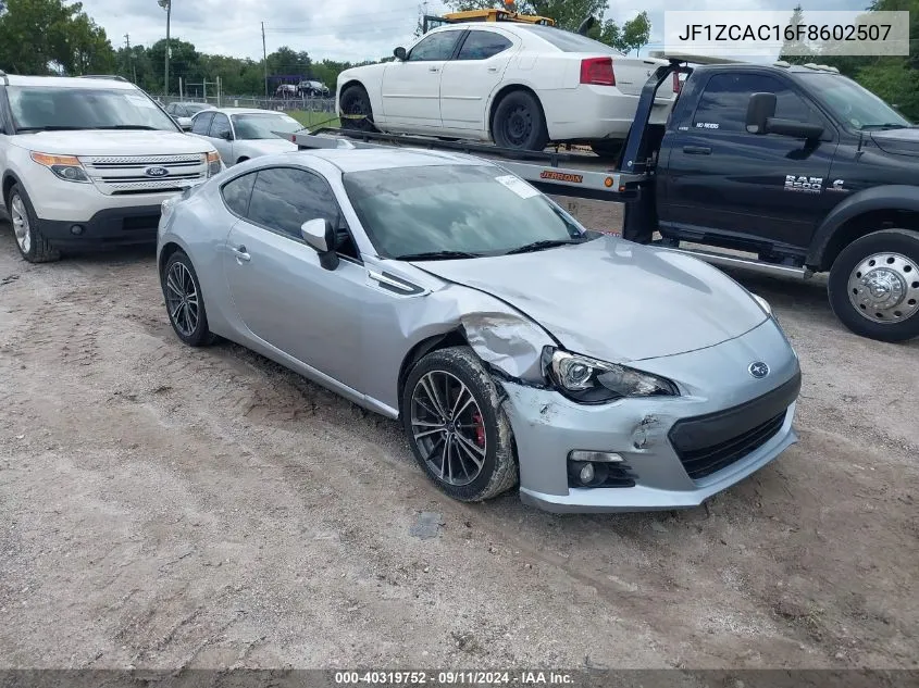 JF1ZCAC16F8602507 2015 Subaru Brz Limited