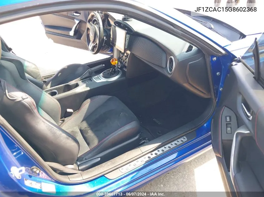 JF1ZCAC15G8602368 2016 Subaru Brz Limited