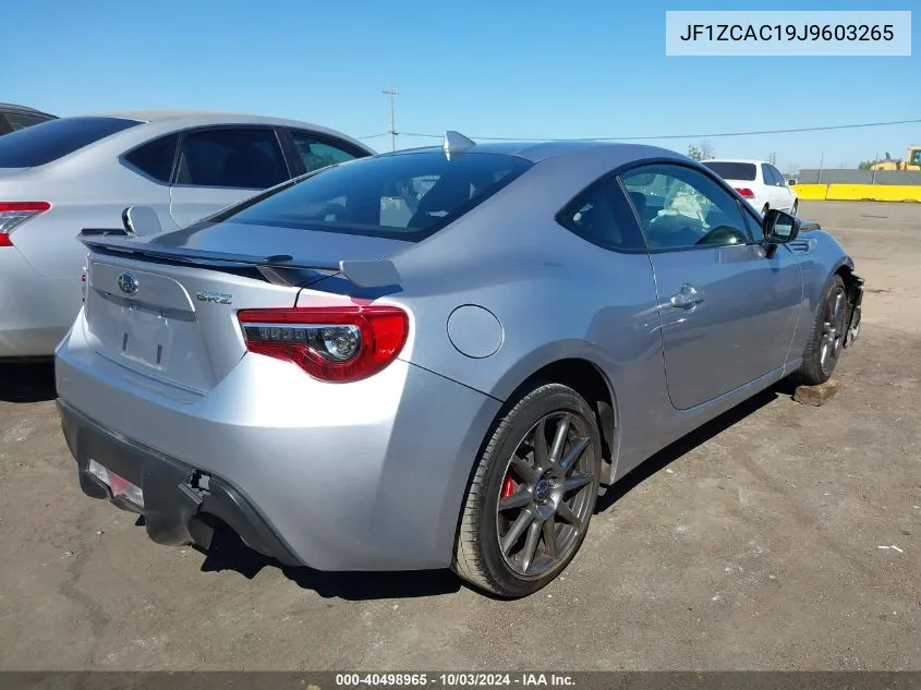 JF1ZCAC19J9603265 2018 Subaru Brz Limited