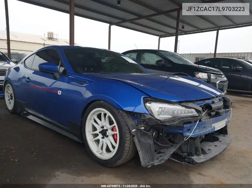 JF1ZCAC17L9703223 2020 Subaru Brz Limited