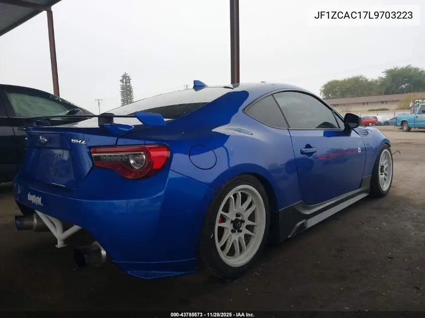 JF1ZCAC17L9703223 2020 Subaru Brz Limited