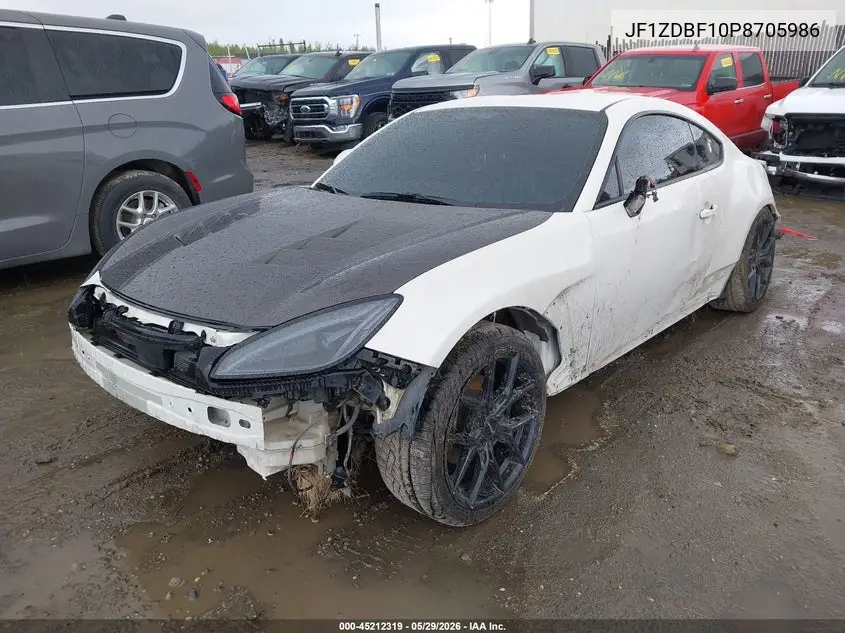 2023 Subaru Brz Limited VIN: JF1ZDBF10P8705986 Lot: 45212319