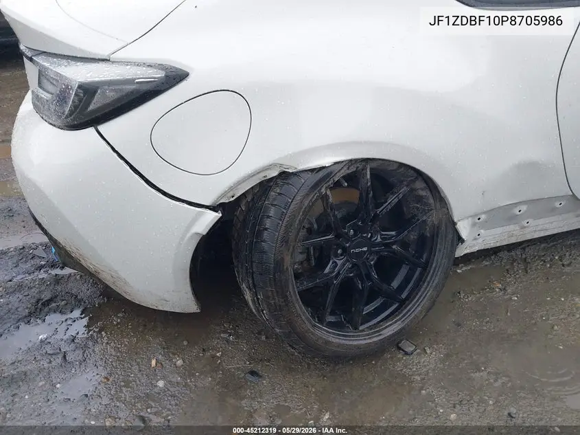 2023 Subaru Brz Limited VIN: JF1ZDBF10P8705986 Lot: 45212319