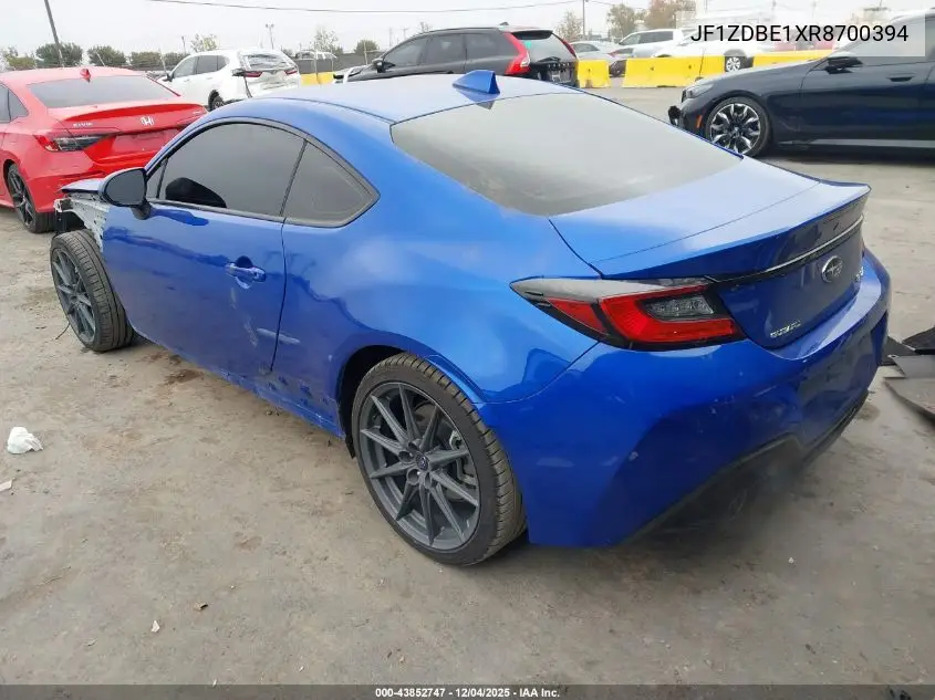 JF1ZDBE1XR8700394 2024 Subaru Brz Limited