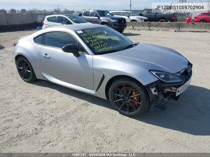 2025 Subaru Brz Ts VIN: JF1ZDBS10S9702904 Lot: 12587387
