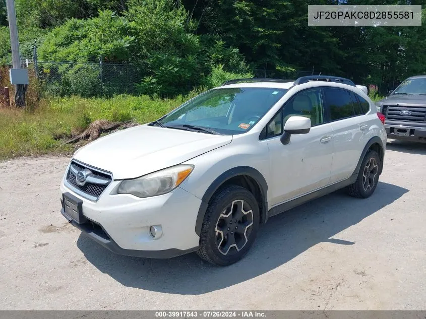 JF2GPAKC8D2855581 2013 Subaru Xv Crosstrek 2.0I Limited