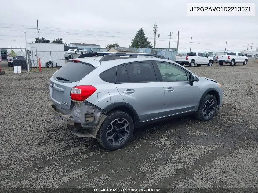 JF2GPAVC1D2213571 2013 Subaru Xv Crosstrek 2.0I Premium