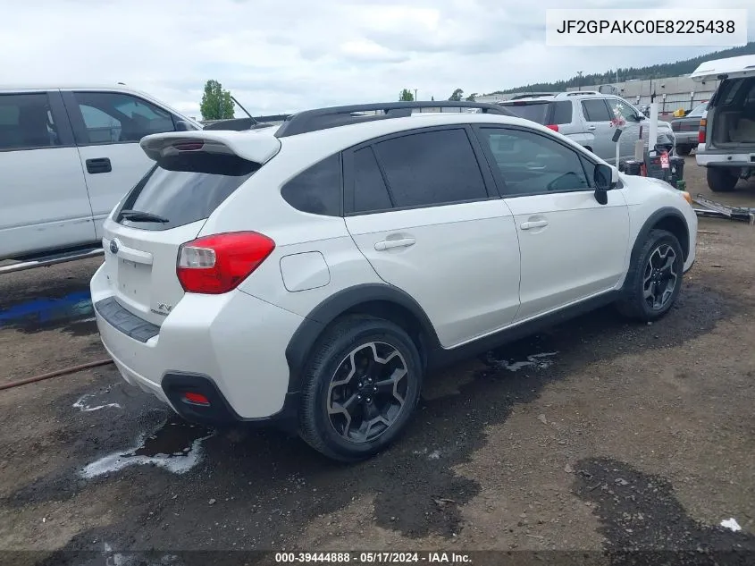 JF2GPAKC0E8225438 2014 Subaru Xv Crosstrek 2.0I Limited