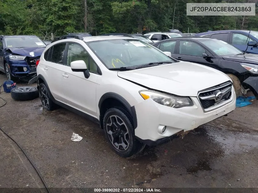 JF2GPACC8E8243863 2014 Subaru Xv Crosstrek 2.0I Premium