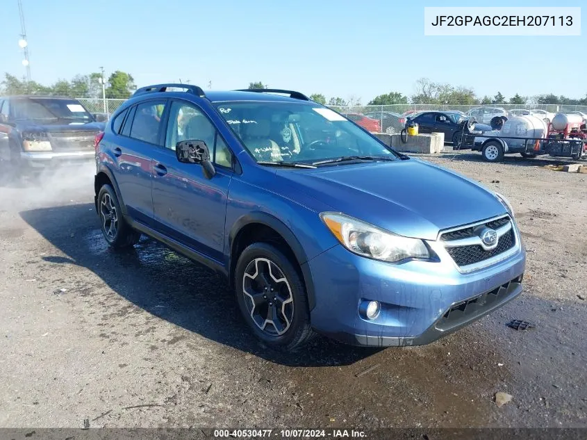 JF2GPAGC2EH207113 2014 Subaru Xv Crosstrek 2.0I Limited