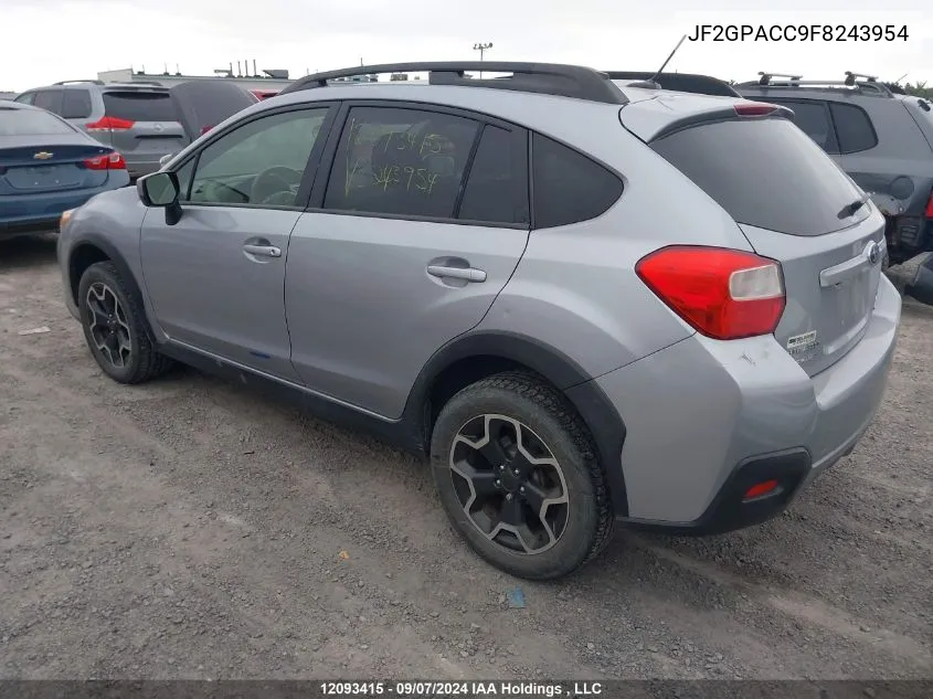 JF2GPACC9F8243954 2015 Subaru Xv Crosstrek 2.0 Premium