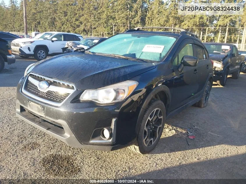 JF2GPABC9G8324438 2016 Subaru Crosstrek 2.0I Premium