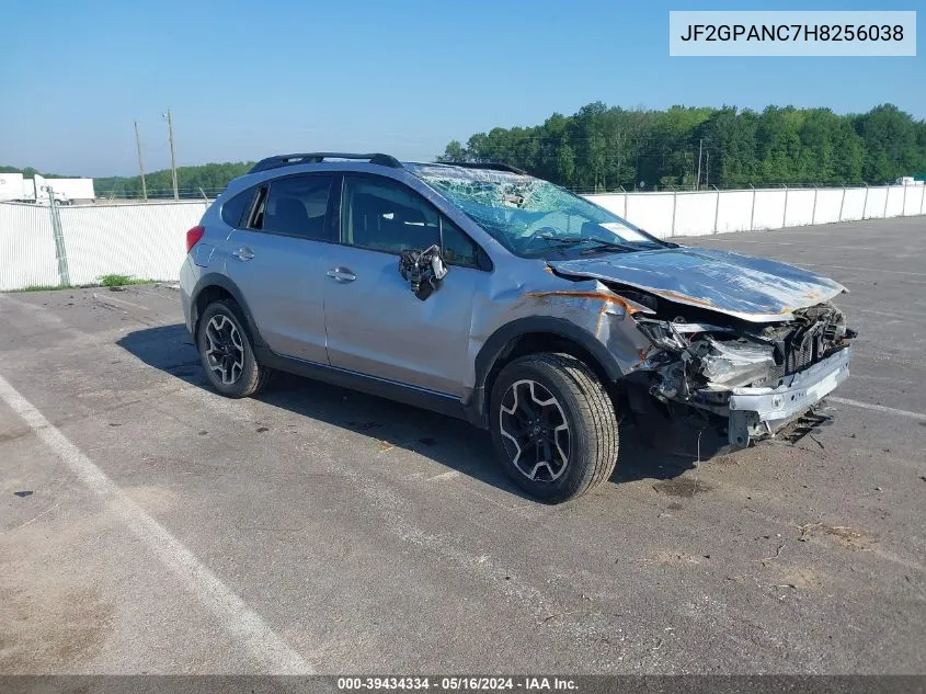 JF2GPANC7H8256038 2017 Subaru Crosstrek 2.0I Limited