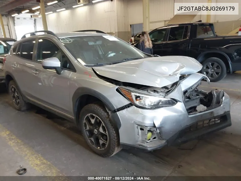 JF2GTABC8JG269179 2018 Subaru Crosstrek 2.0I Premium