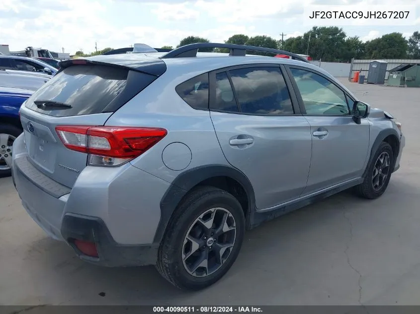 JF2GTACC9JH267207 2018 Subaru Crosstrek 2.0I Premium