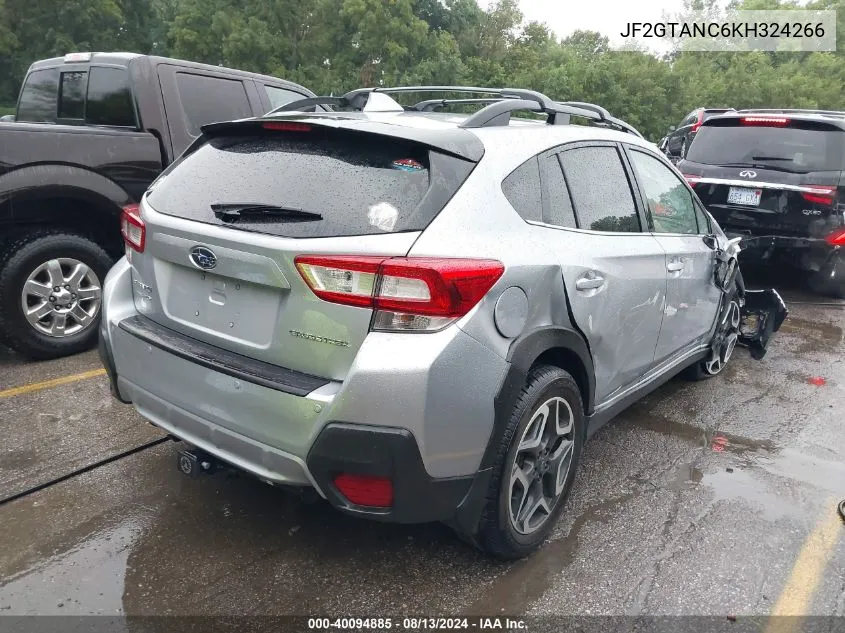 JF2GTANC6KH324266 2019 Subaru Crosstrek 2.0I Limited