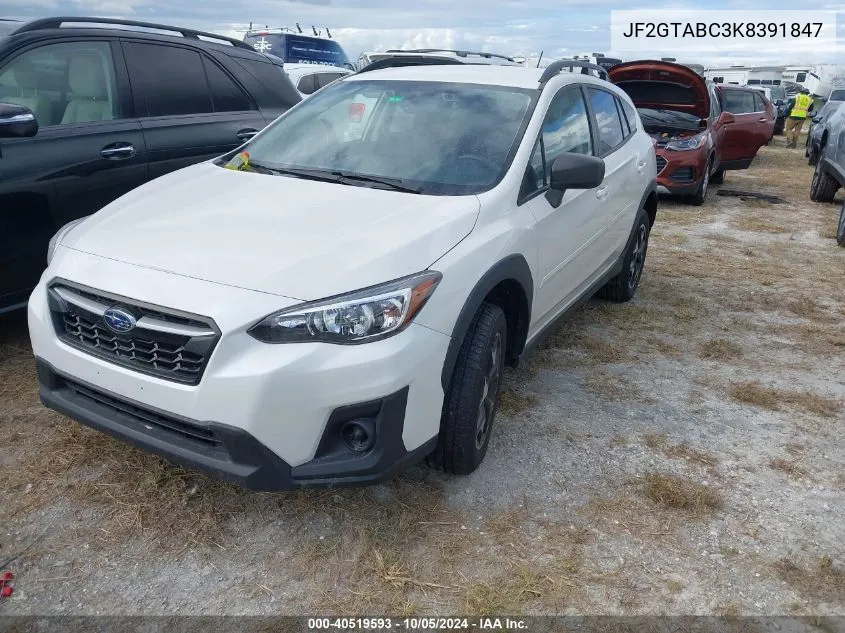 JF2GTABC3K8391847 2019 Subaru Crosstrek