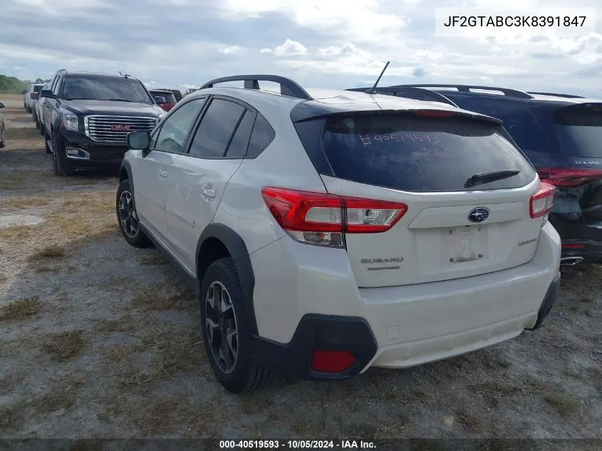 JF2GTABC3K8391847 2019 Subaru Crosstrek