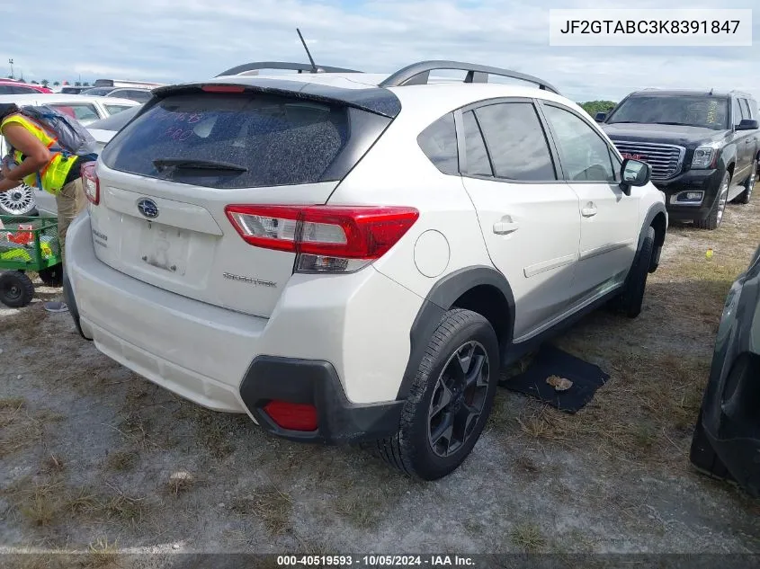 JF2GTABC3K8391847 2019 Subaru Crosstrek