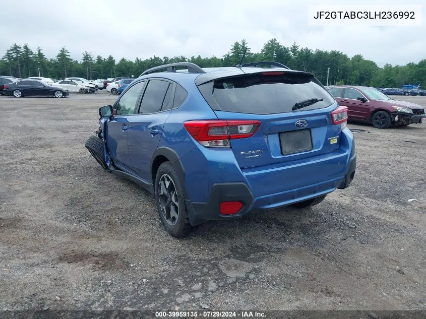 JF2GTABC3LH236992 2020 Subaru Crosstrek