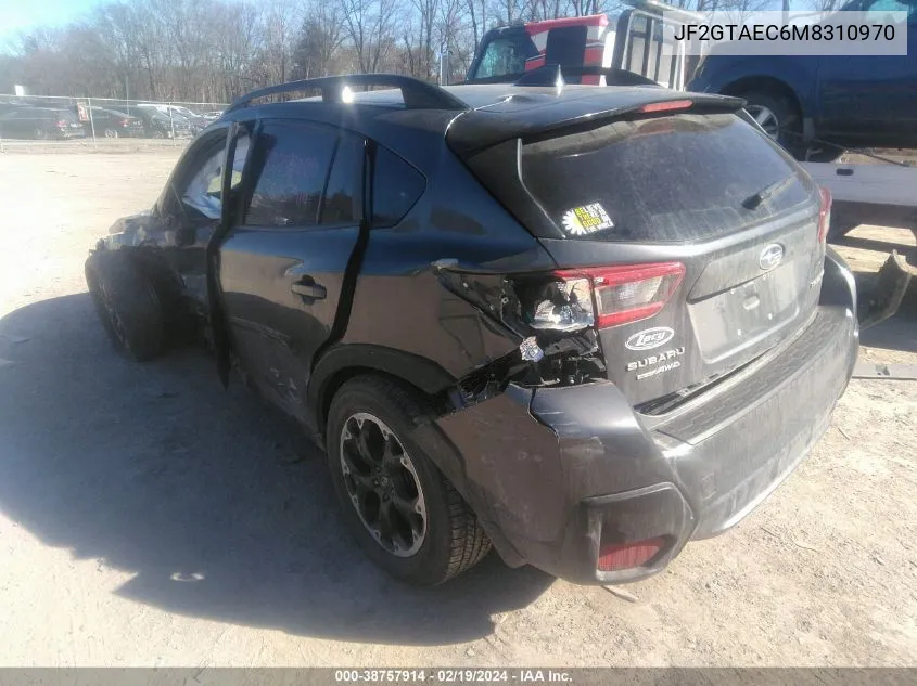 JF2GTAEC6M8310970 2021 Subaru Crosstrek Premium