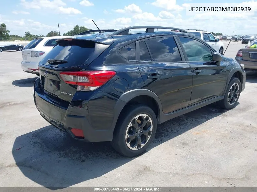 JF2GTABC3M8382939 2021 Subaru Crosstrek