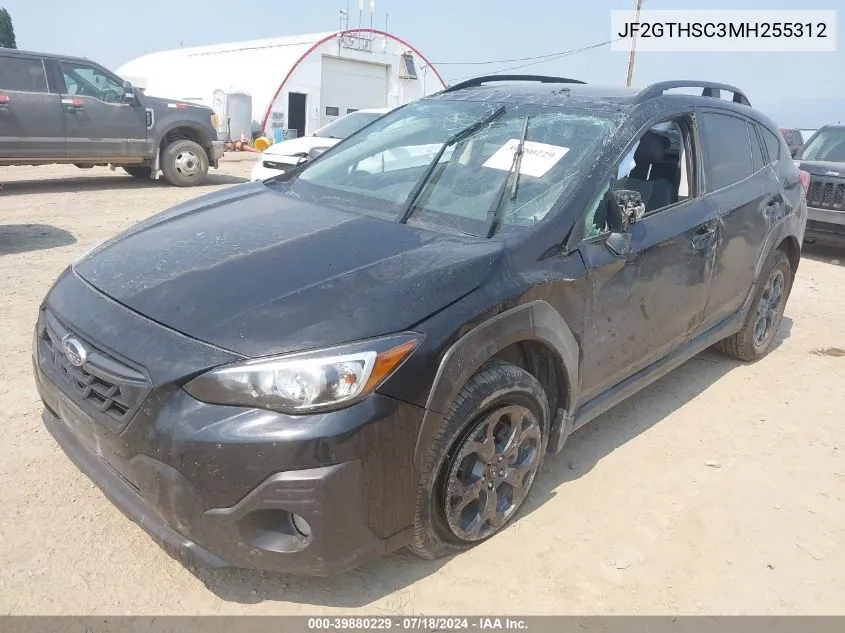 JF2GTHSC3MH255312 2021 Subaru Crosstrek Sport