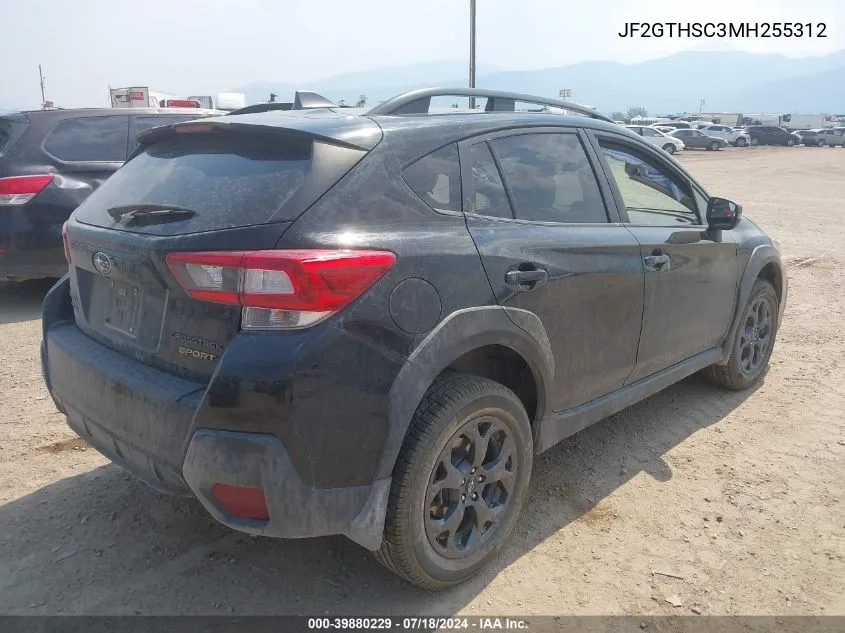 JF2GTHSC3MH255312 2021 Subaru Crosstrek Sport