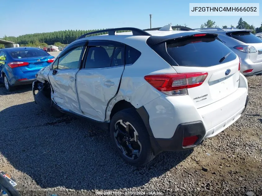 JF2GTHNC4MH666052 2021 Subaru Crosstrek Limited