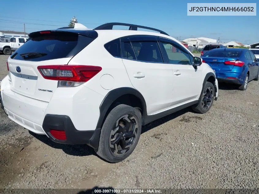 JF2GTHNC4MH666052 2021 Subaru Crosstrek Limited