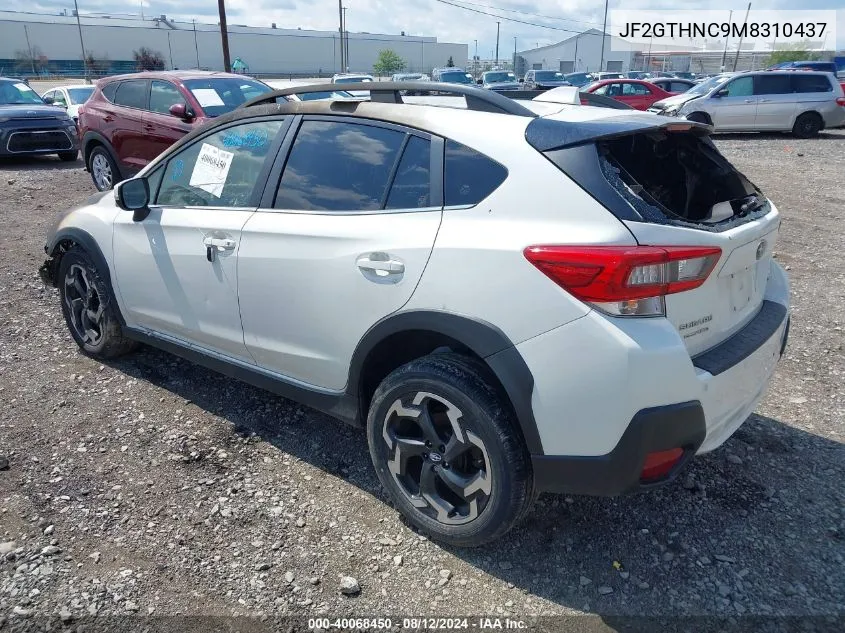 JF2GTHNC9M8310437 2021 Subaru Crosstrek Limited