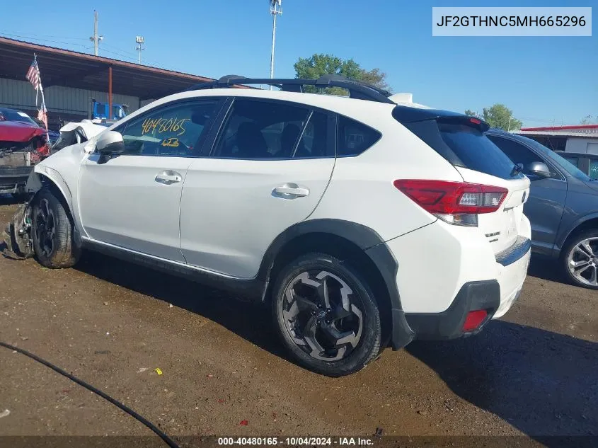 JF2GTHNC5MH665296 2021 Subaru Crosstrek Limited