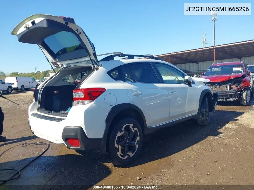 JF2GTHNC5MH665296 2021 Subaru Crosstrek Limited