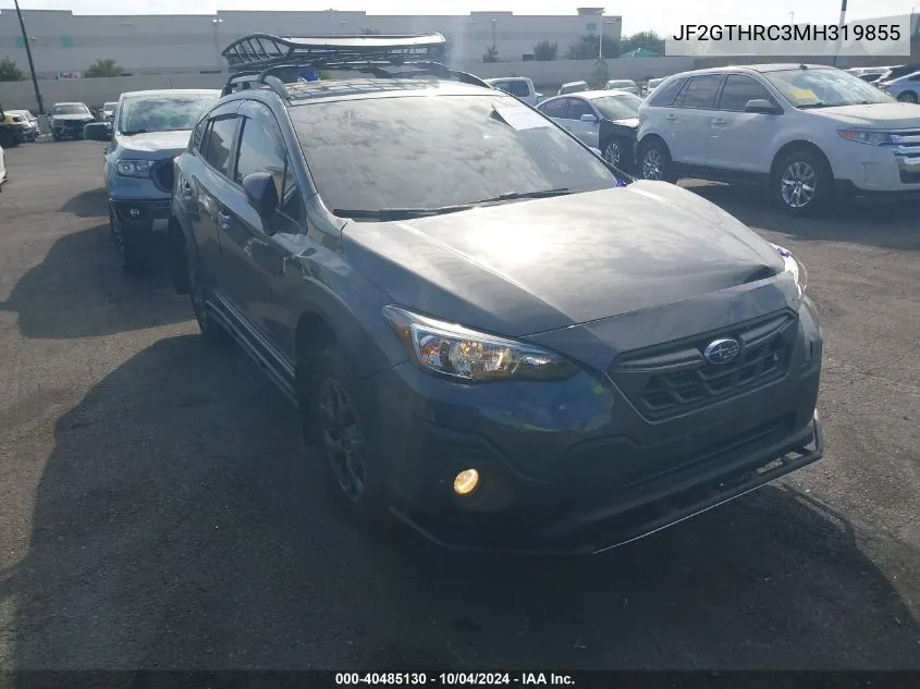 JF2GTHRC3MH319855 2021 Subaru Crosstrek Sport