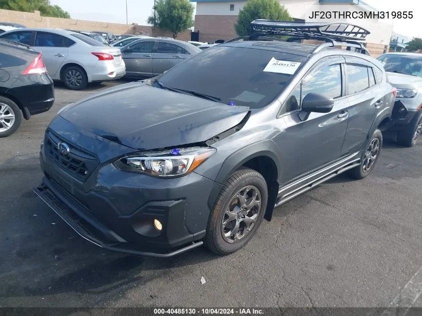 JF2GTHRC3MH319855 2021 Subaru Crosstrek Sport