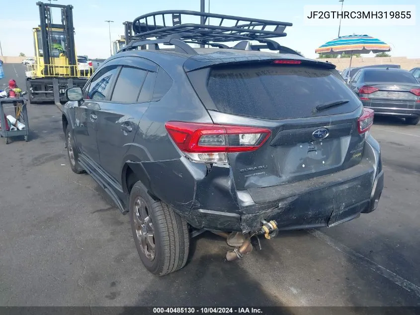 JF2GTHRC3MH319855 2021 Subaru Crosstrek Sport