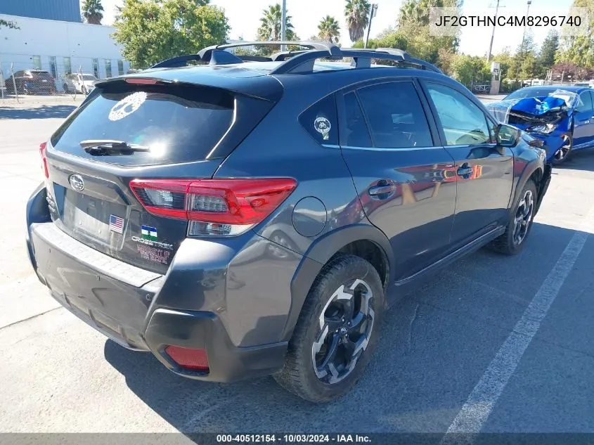 JF2GTHNC4M8296740 2021 Subaru Crosstrek Limited